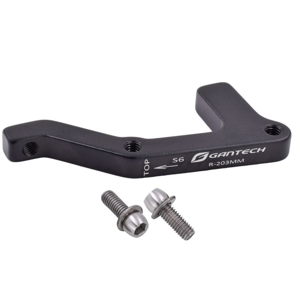 S6 - Disc Brake Adapter IS - PM R203 ALUMINUM